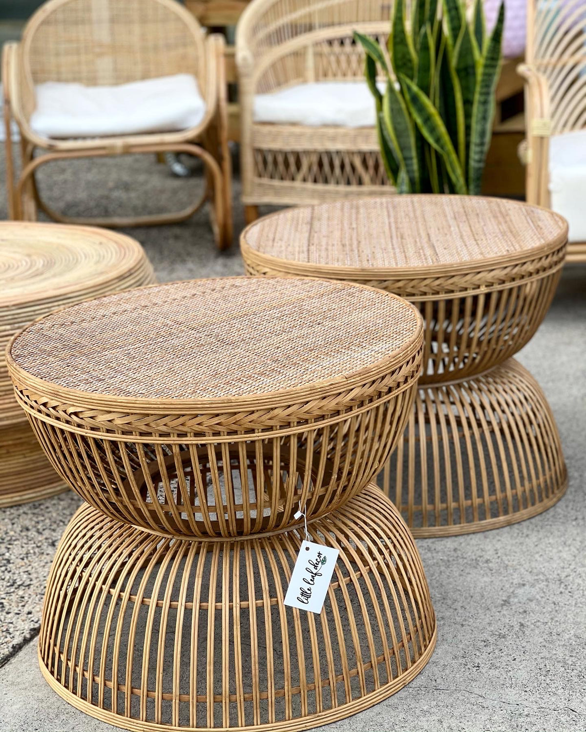 Kalama Rattan Coffee Table (Pick up/Delivery)